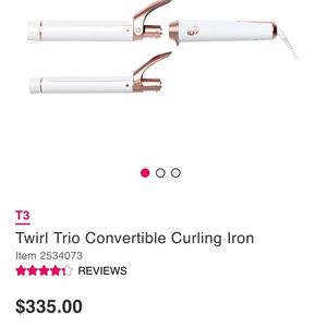 T3 Twirl Trio Convertible Curling Iron